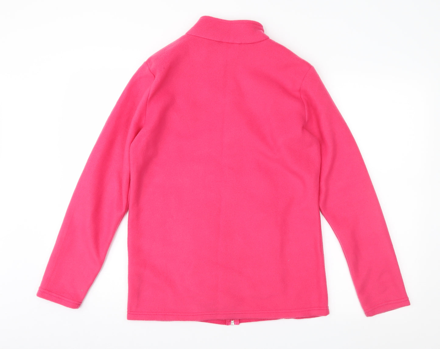 Alison Vallie Womens Pink  Fleece Jacket  Size S