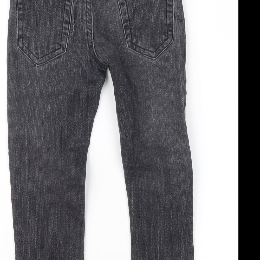 Denim Co Boys Black  Denim Straight Jeans Size 2-3 Years