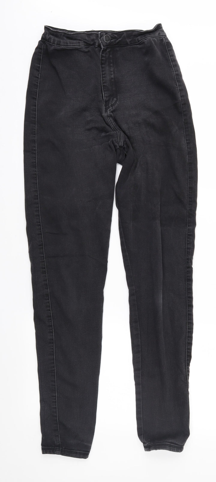 Missguided Womens Black Denim Skinny Jeans Size 8 L31 in