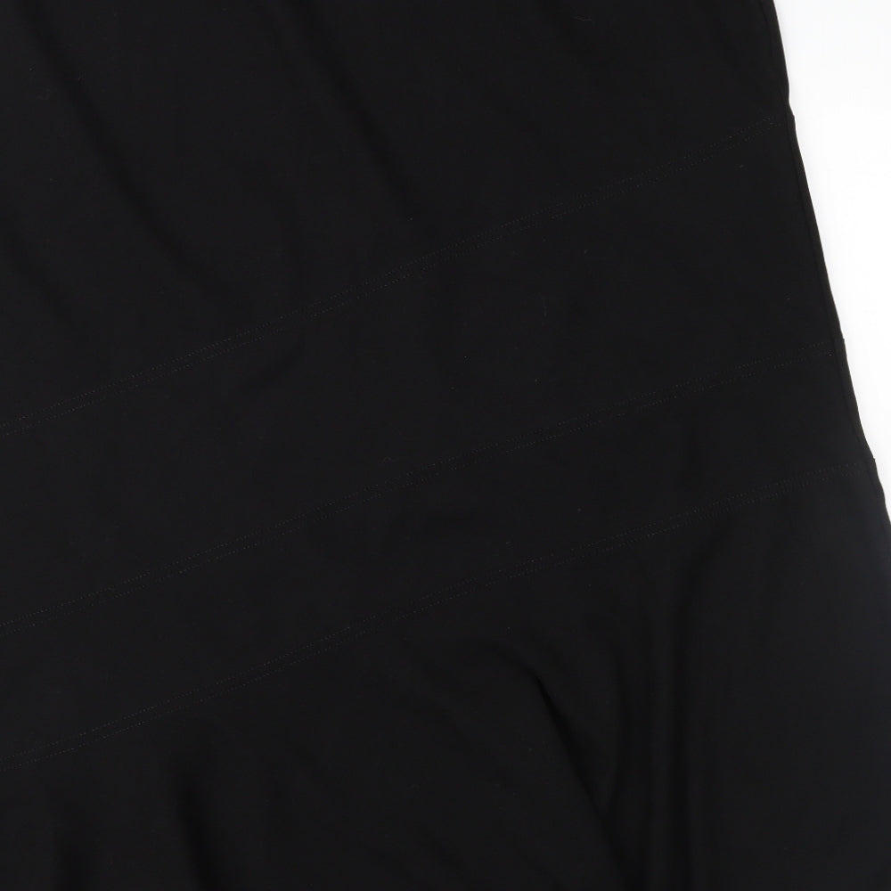Matalan Womens Black   A-Line Skirt Size 20