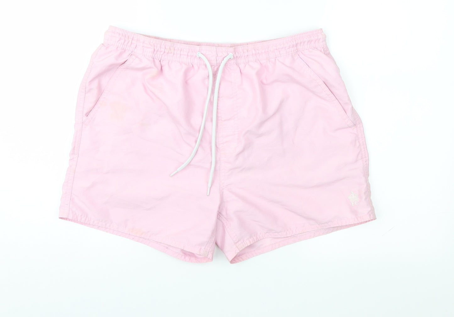 French Connection Womens Pink   Athletic Shorts Size L