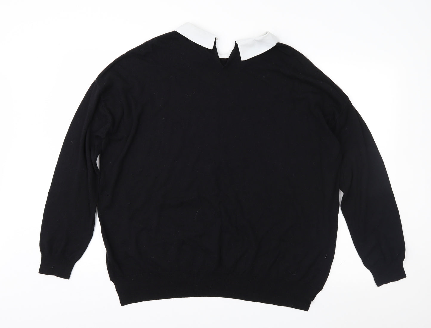 F&F Womens Black   Pullover Jumper Size 18