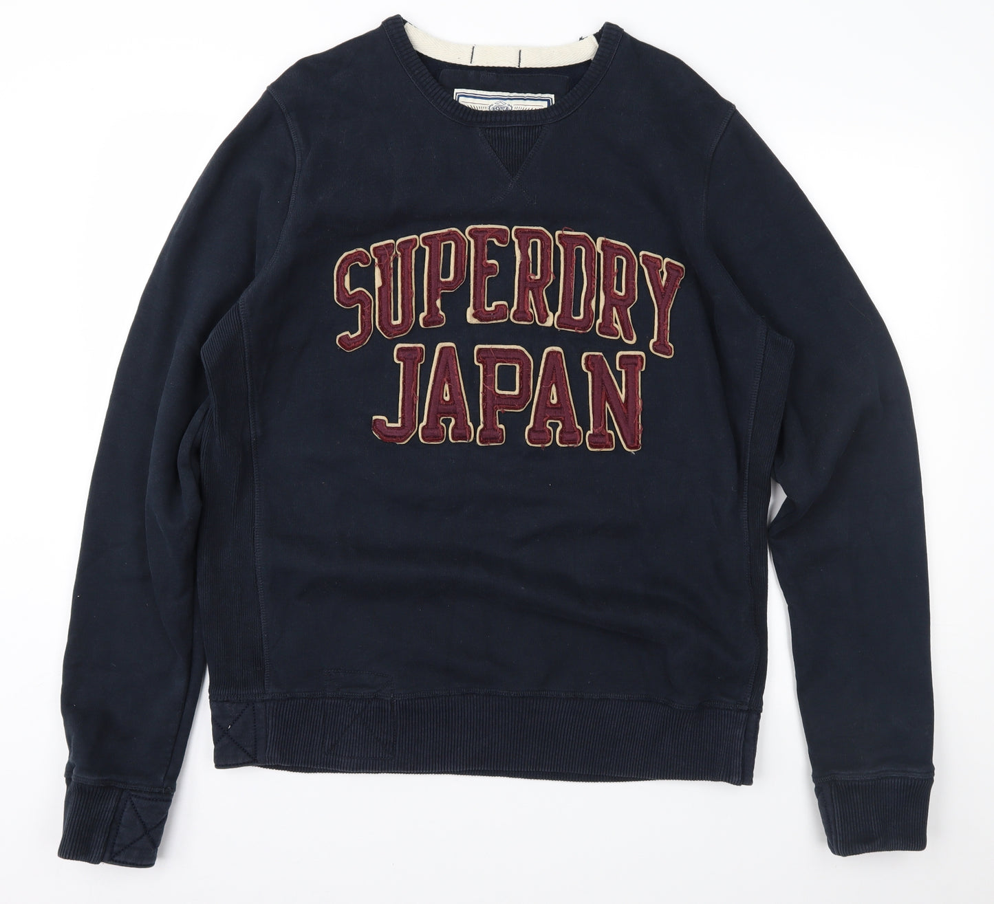 Superdry Mens Blue   Pullover Sweatshirt Size 2XL