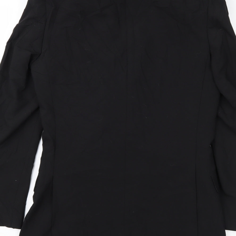 Burton Mens Black   Jacket Suit Jacket Size 34