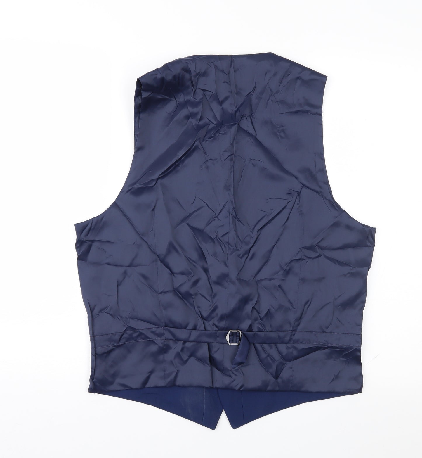 Marks and Spencer Mens Blue   Jacket Suit Waistcoat Size M