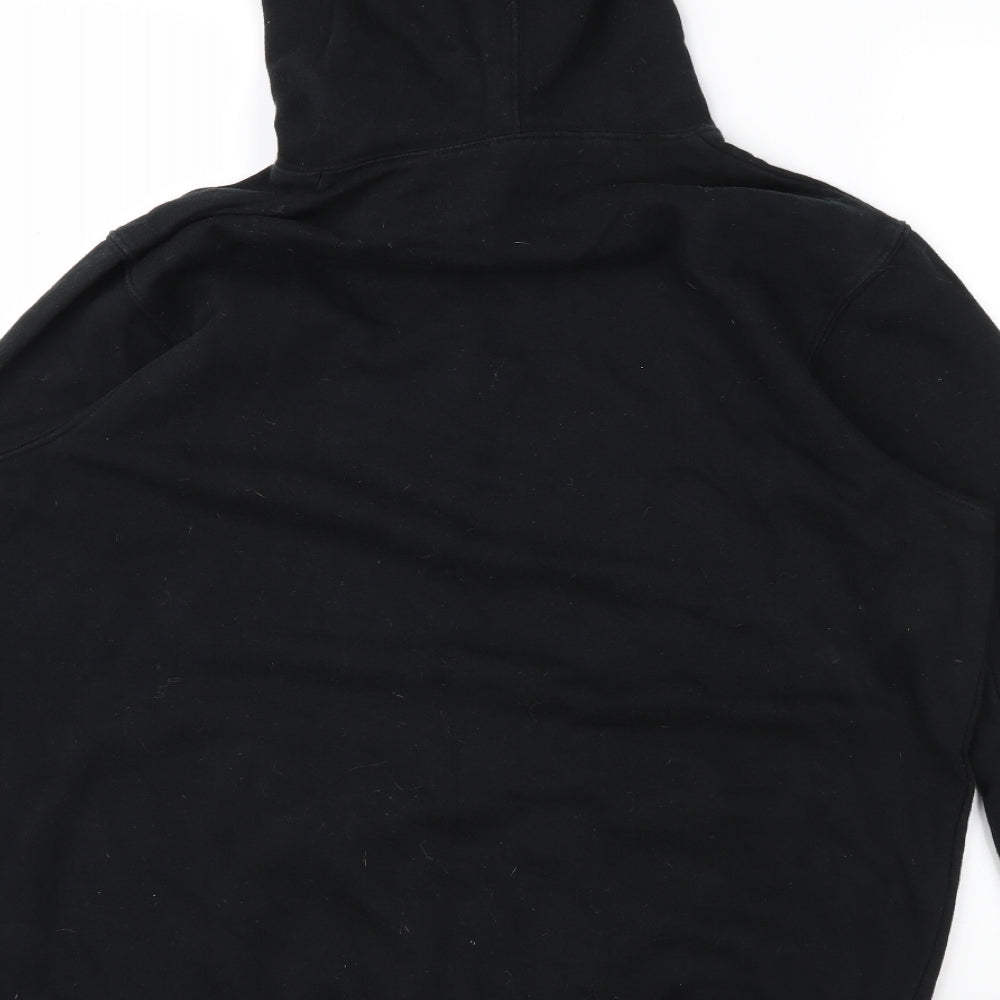 George Mens Black   Pullover Hoodie Size S