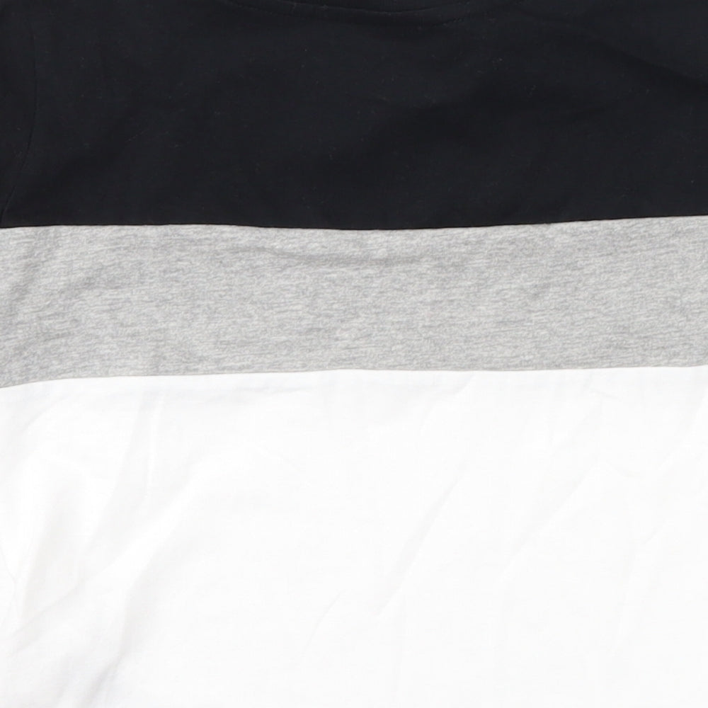 Firetrap Boys Grey Colourblock  Basic T-Shirt Size 3-4 Years