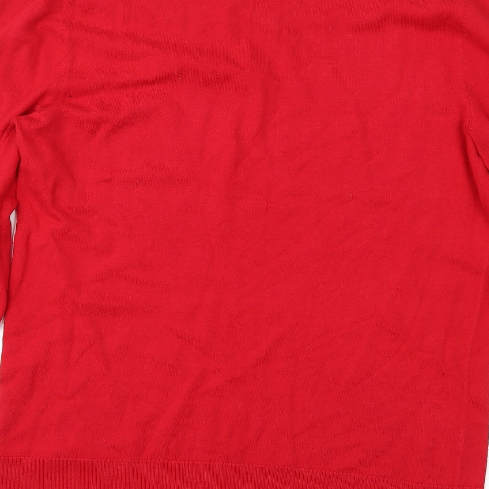 Alfani Mens Red   Pullover Jumper Size S