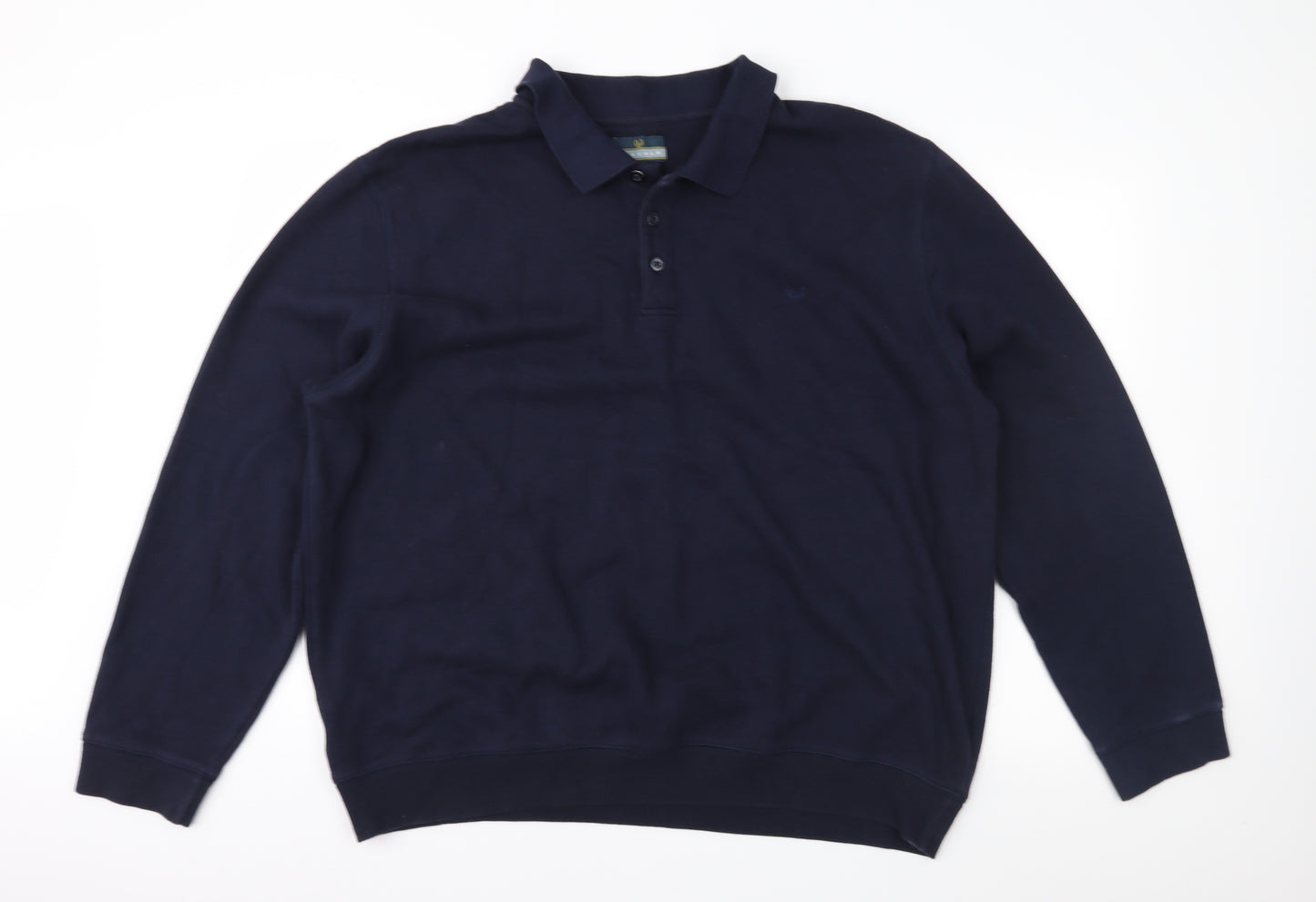 Lincoln Mens Blue   Pullover Sweatshirt Size 2XL