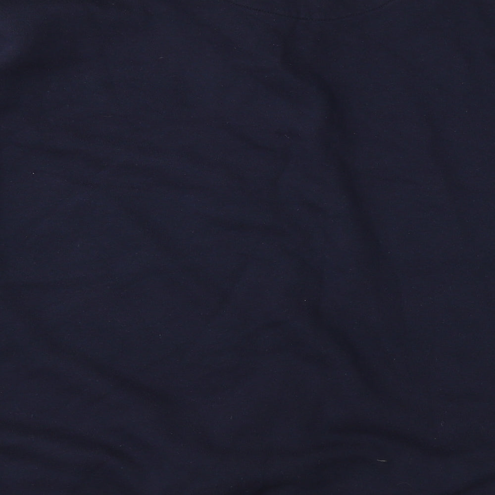 Lincoln Mens Blue   Pullover Sweatshirt Size 2XL