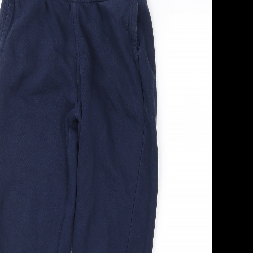 George Boys Blue   Jogger Trousers Size 11 Years