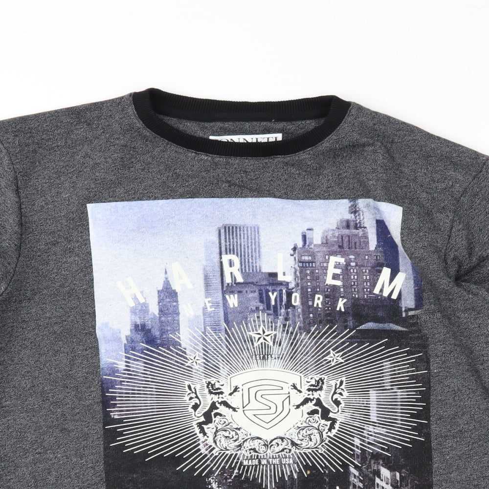 Sonneti Mens Grey   Pullover Sweatshirt Size M