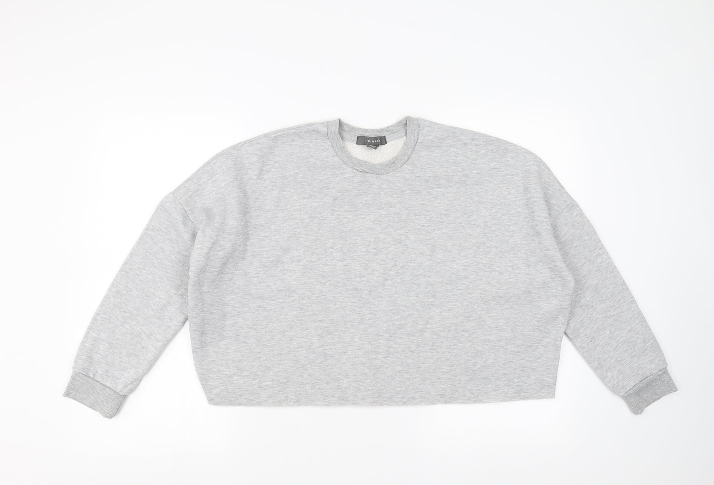Primark Womens Grey   Pullover Sweatshirt Size S