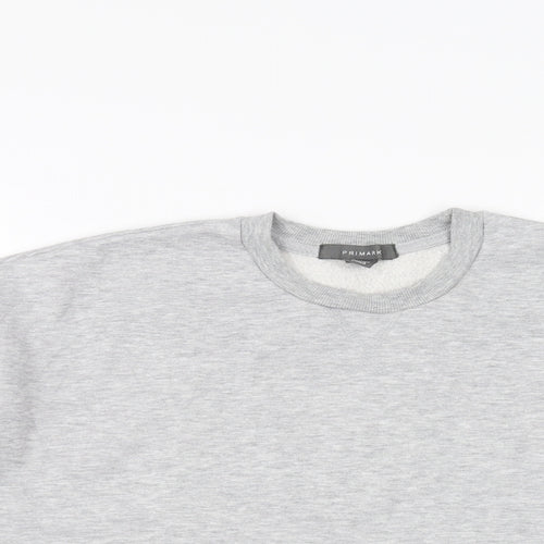 Primark Womens Grey   Pullover Sweatshirt Size S