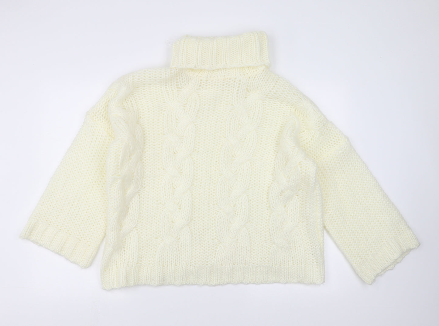 Missguided Womens Yellow   Pullover Jumper Size 6
