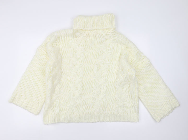 Missguided Womens Yellow   Pullover Jumper Size 6