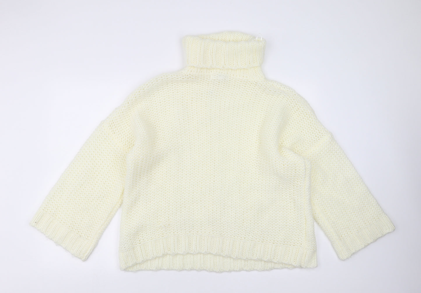 Missguided Womens Yellow   Pullover Jumper Size 6