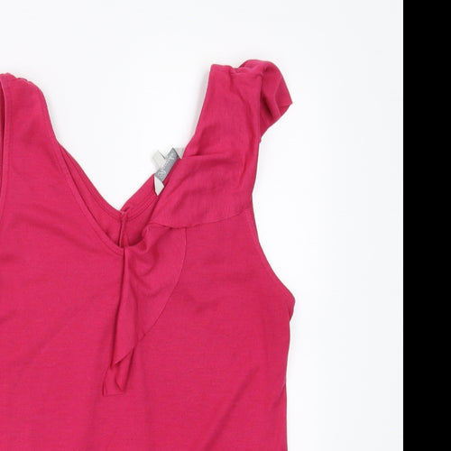 Peacocks Womens Pink   Basic Blouse Size 12