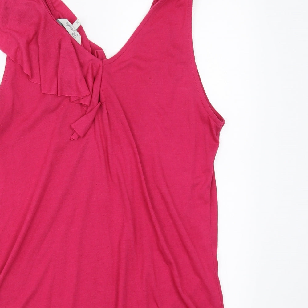 Peacocks Womens Pink   Basic Blouse Size 12