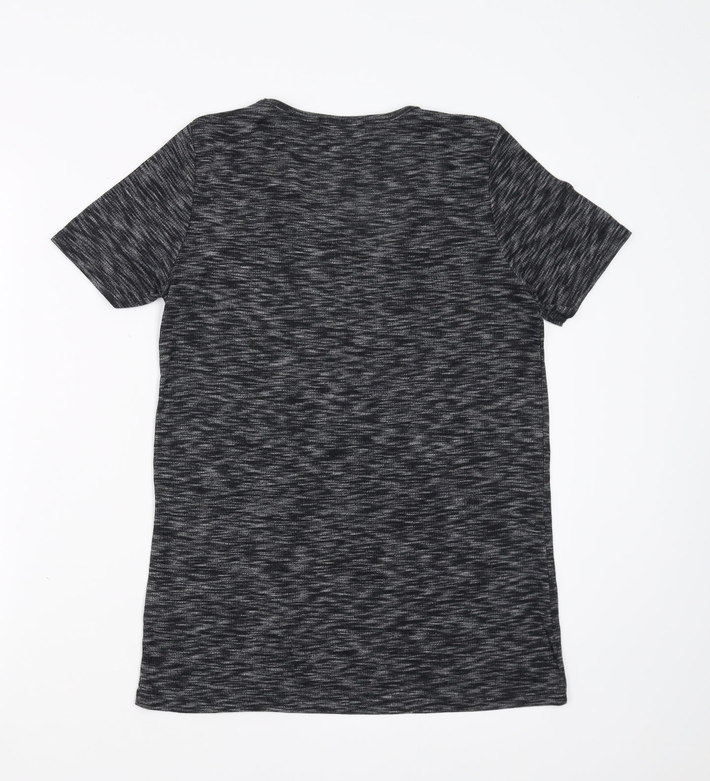 Papaya Womens Grey   Basic T-Shirt Size 10  - Cut out detail