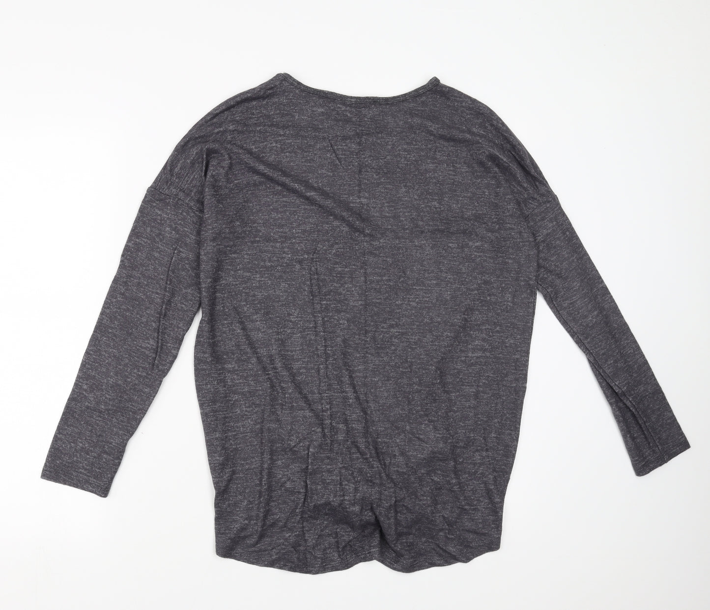 Select Womens Grey   Pullover Jumper Size 10  - tie Front Detail