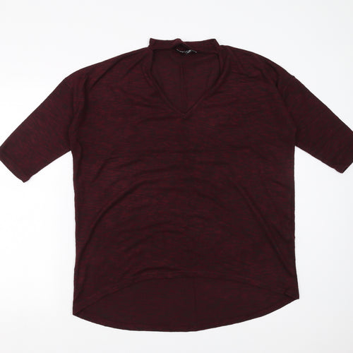 New Look Womens Purple   Pullover Jumper Size M