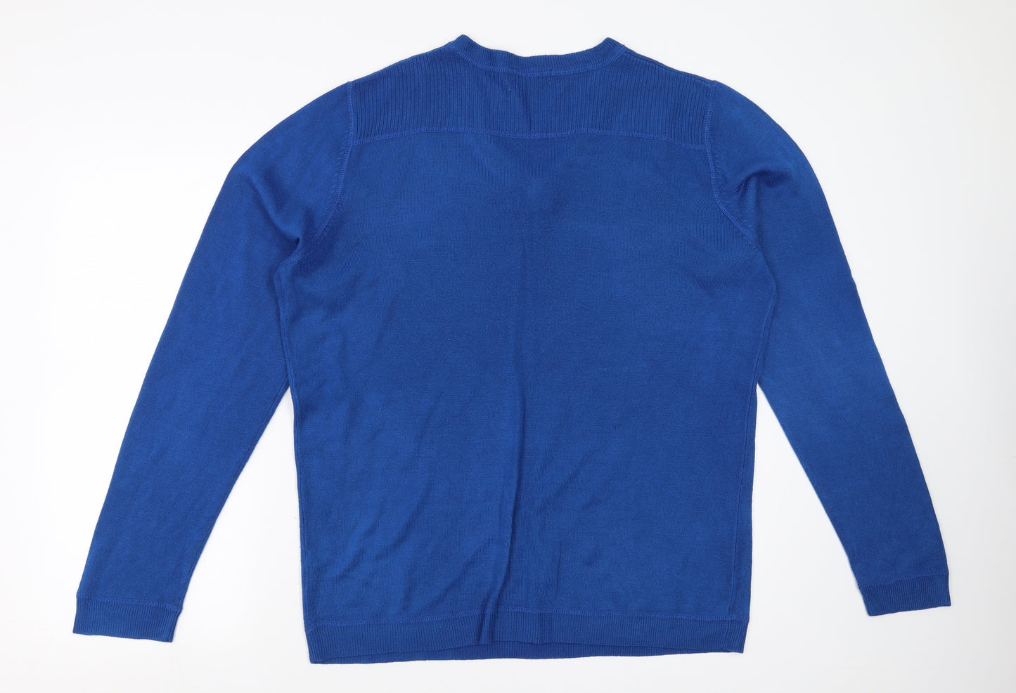 Red Herring Mens Blue   Pullover Jumper Size XL