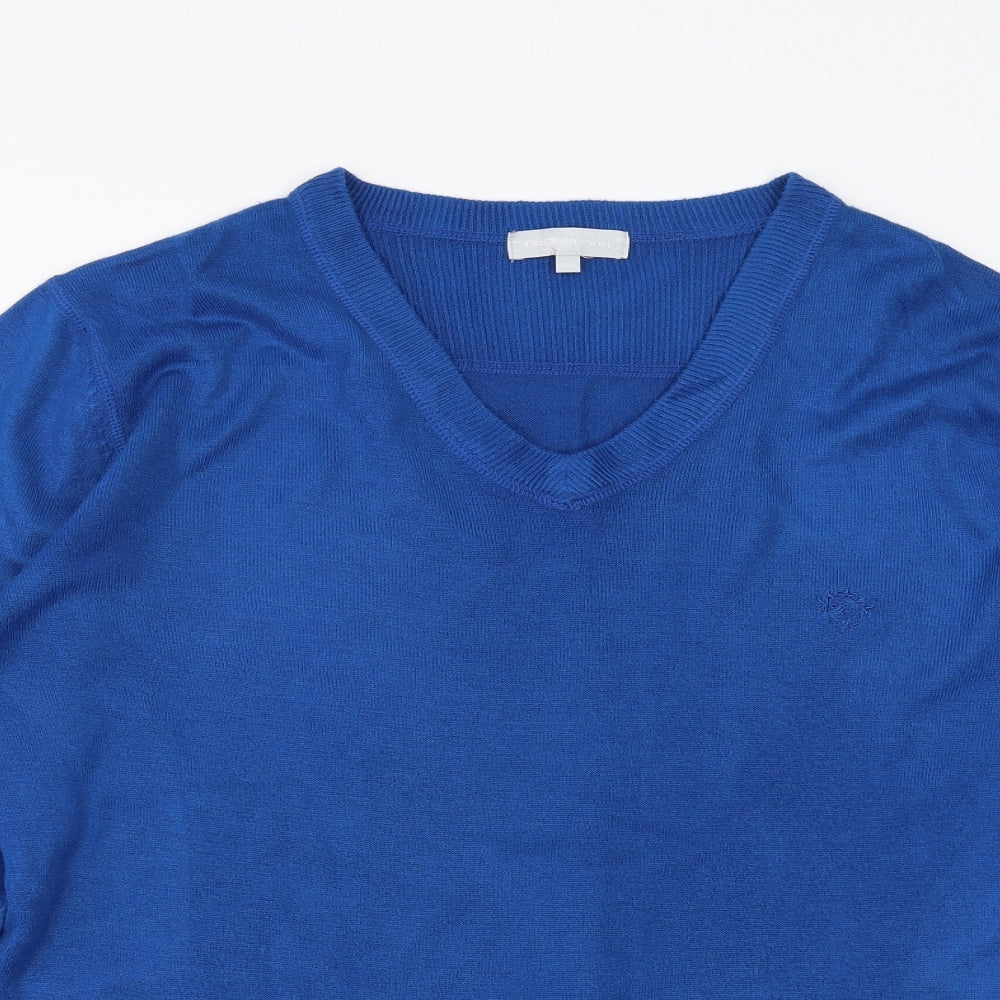 Red Herring Mens Blue   Pullover Jumper Size XL