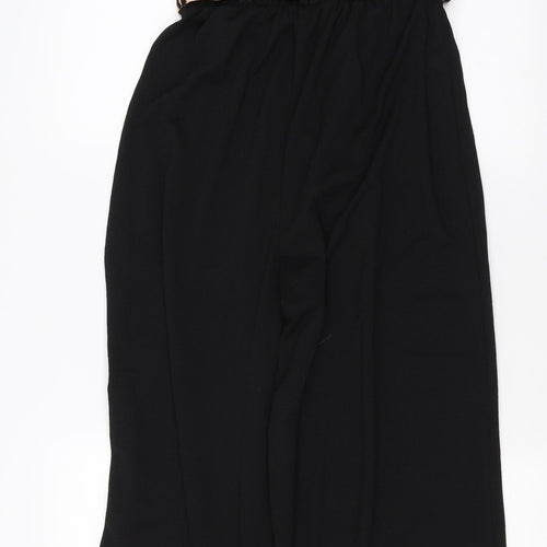 F&F Womens Black   Jumpsuit One-Piece Size 16 L30 in