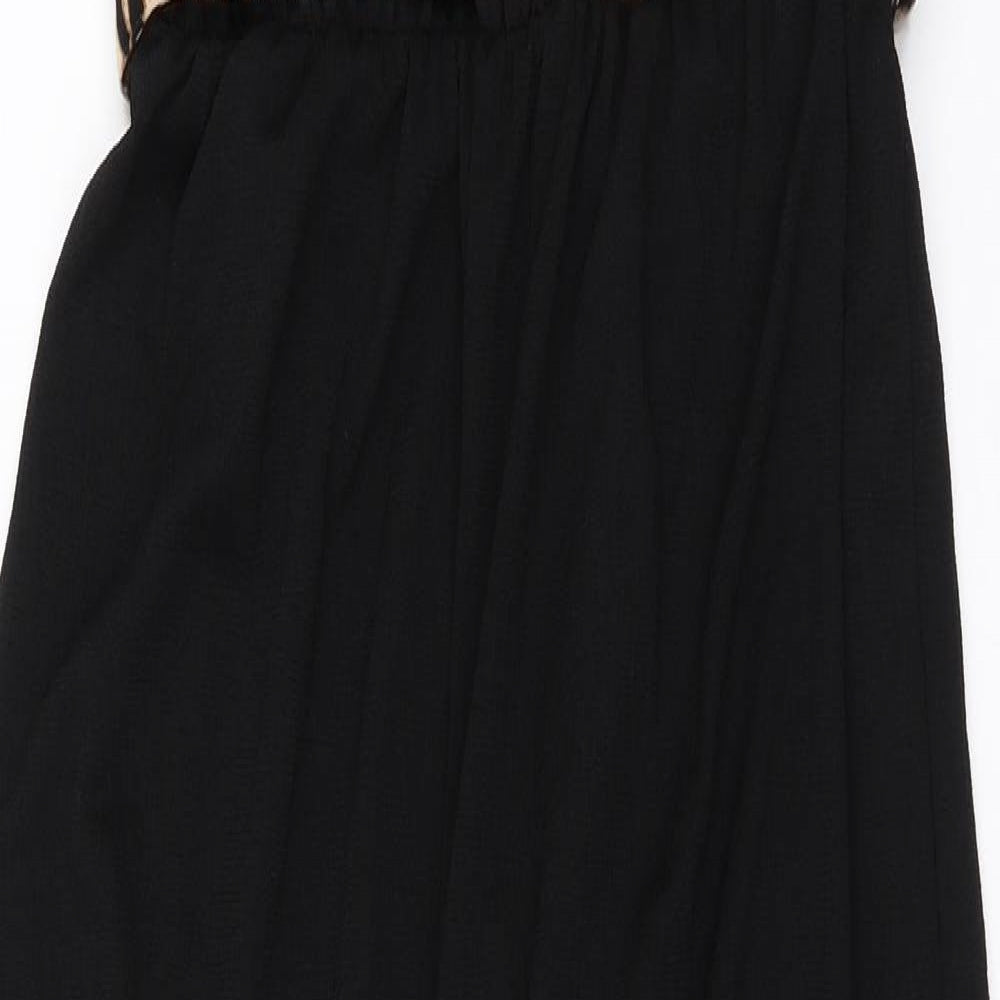 F&F Womens Black   Jumpsuit One-Piece Size 16 L30 in