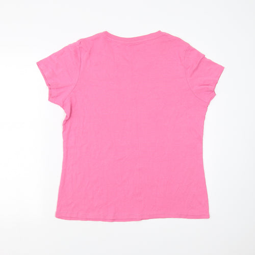 Sainsburys Womens Pink   Basic T-Shirt Size 20