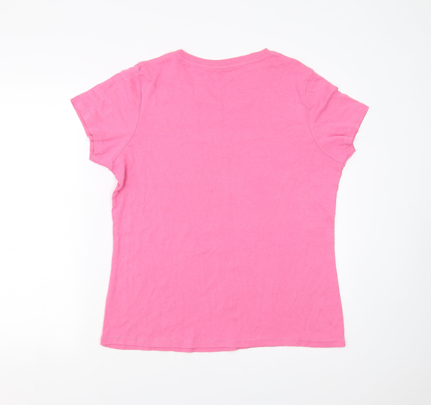 Sainsburys Womens Pink   Basic T-Shirt Size 20