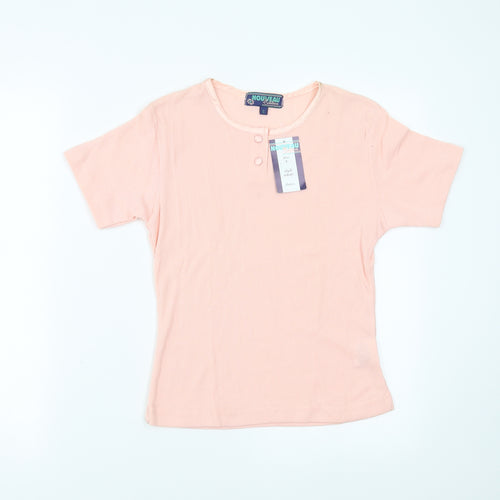 Nouveau Womens Pink   Basic T-Shirt Size S