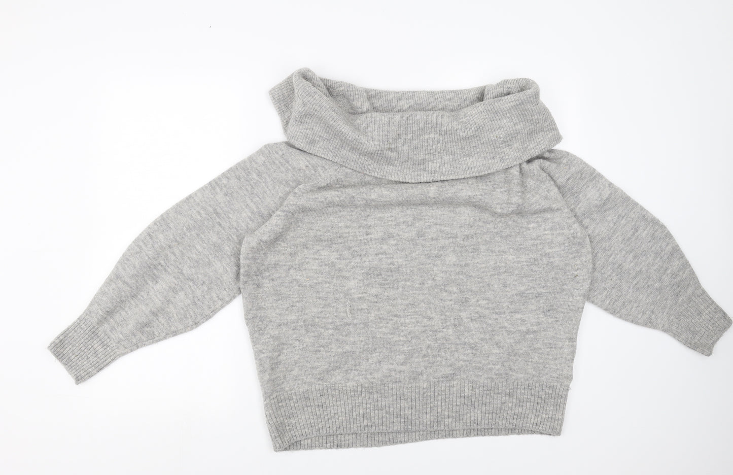 H&M Womens Grey   Pullover Jumper Size S