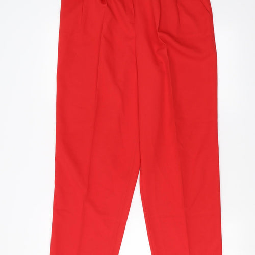 Allison Daley Womens Red   Trousers  Size 12 L29 in