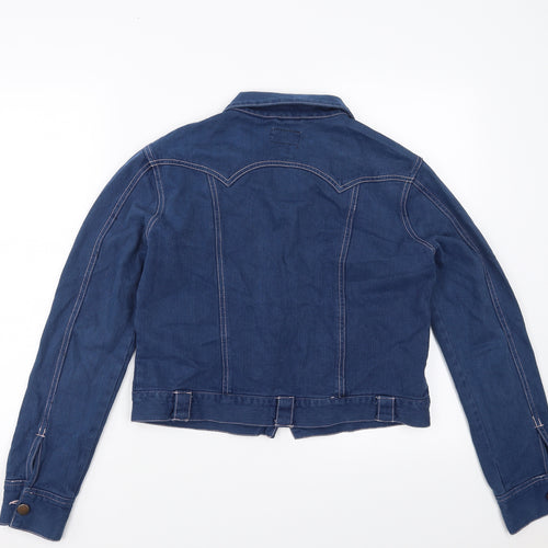 lime Womens Blue  Denim Jacket  Size 14