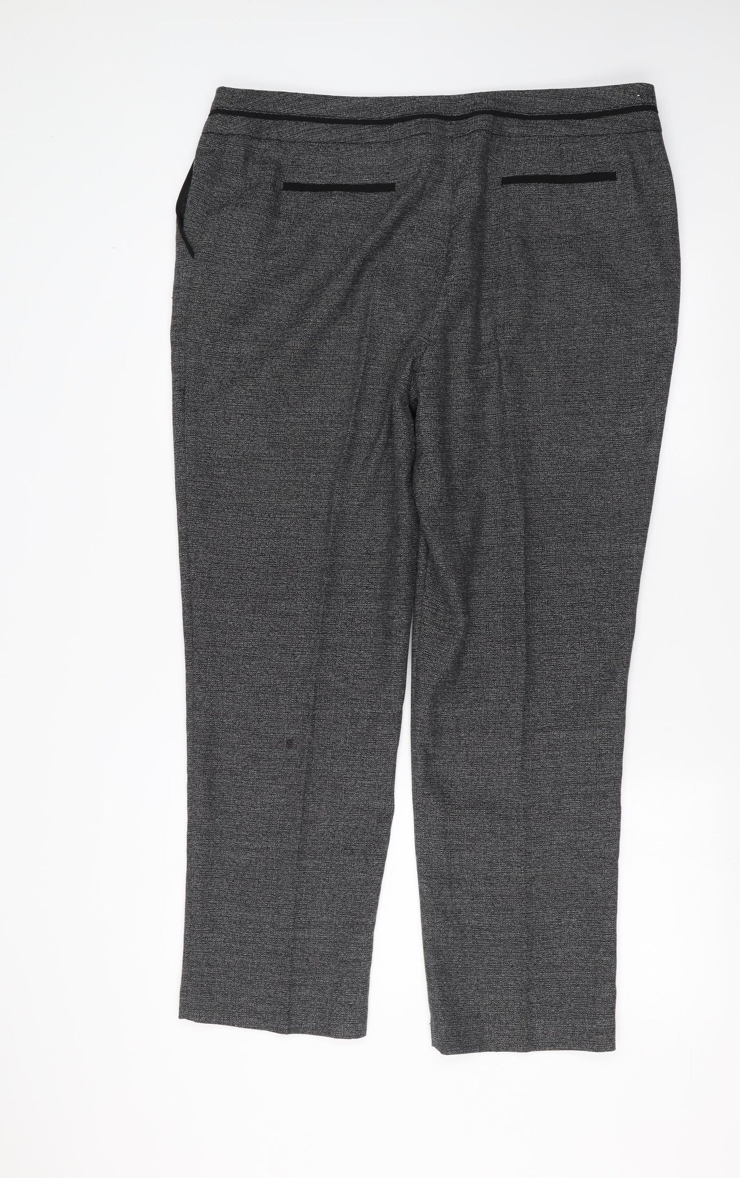 George Womens Grey   Trousers  Size 18 L28 in