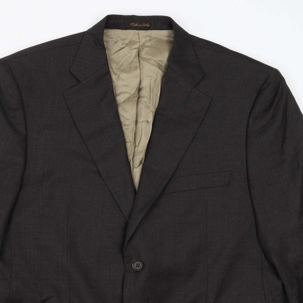 Marks and Spencer Mens Brown   Jacket Suit Jacket Size 42