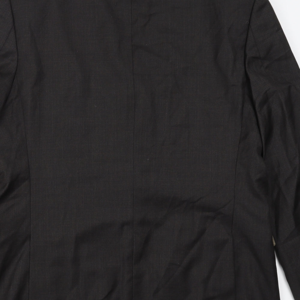 Marks and Spencer Mens Brown   Jacket Suit Jacket Size 42