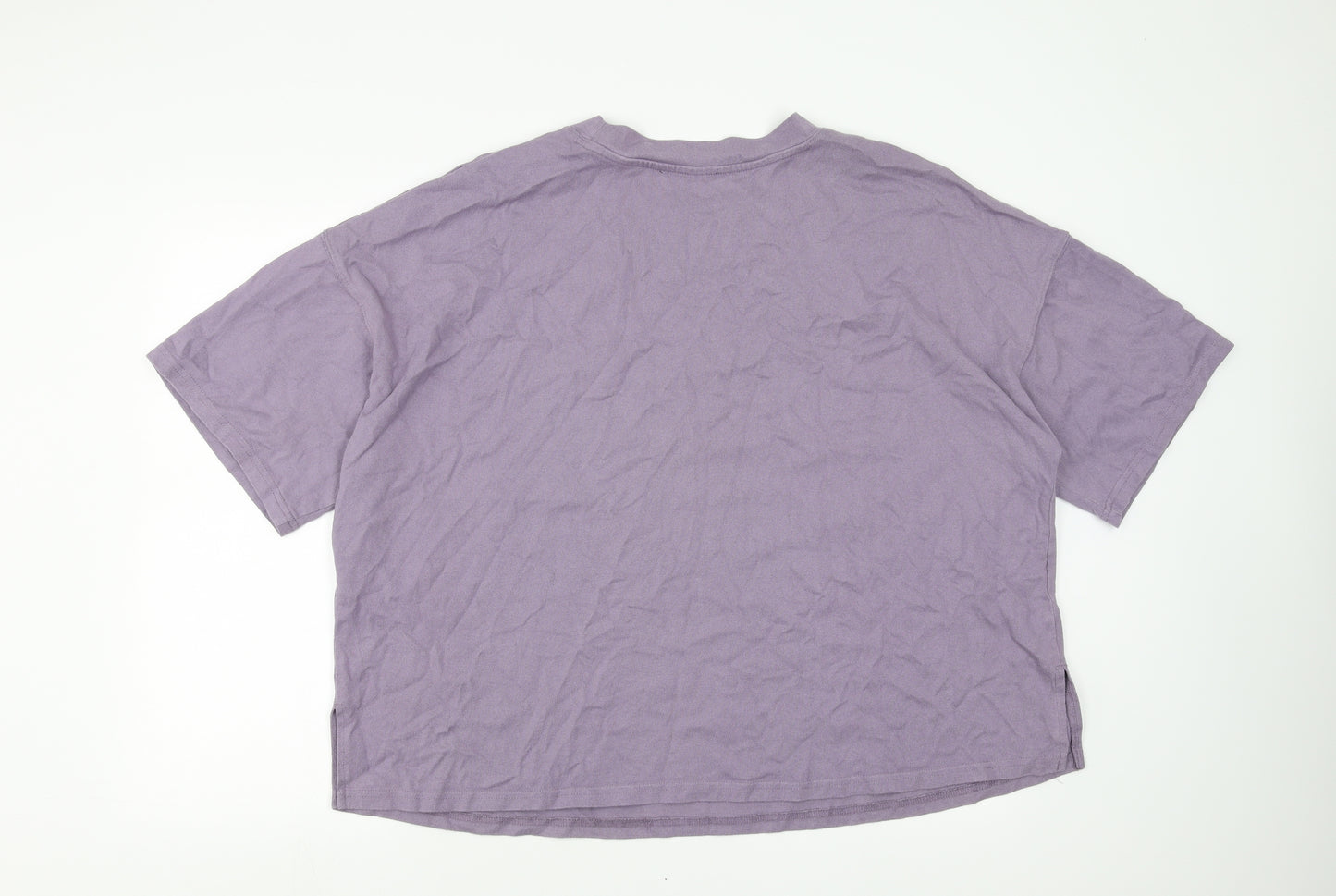 Marks and Spencer Womens Purple   Basic T-Shirt Size 20