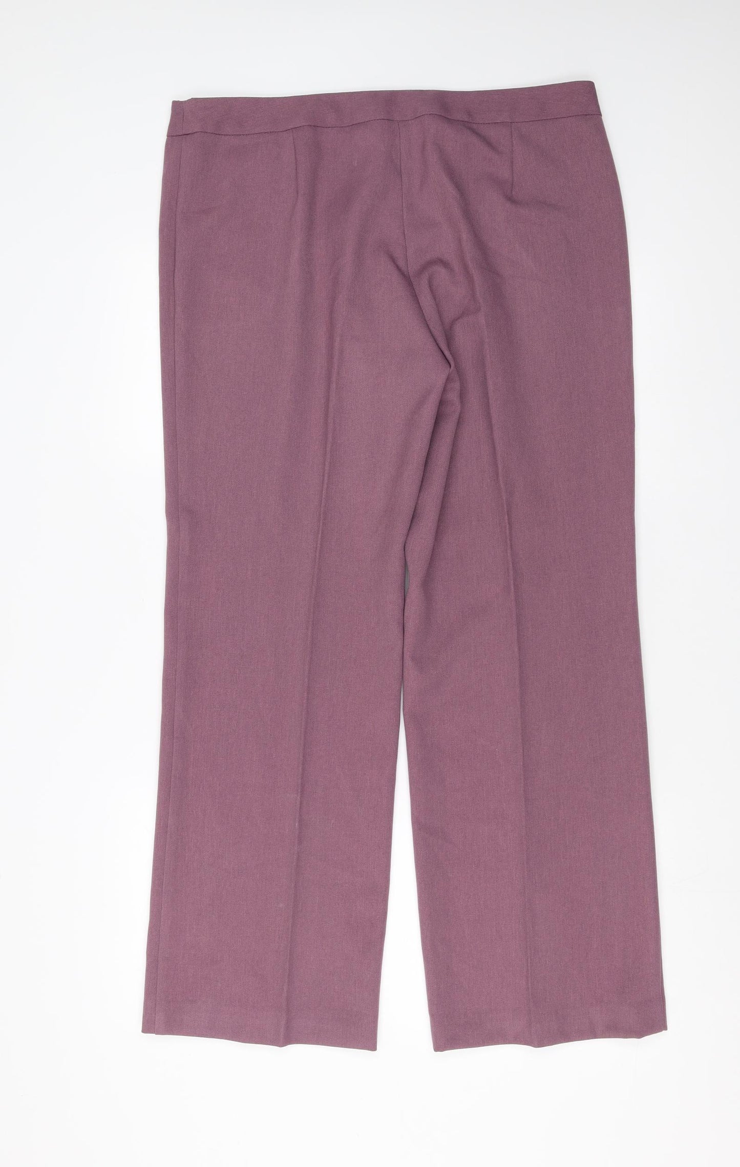 EWM Womens Purple   Trousers  Size 16 L29 in