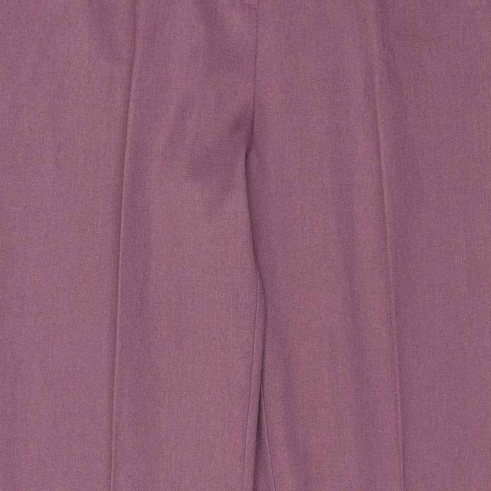 EWM Womens Purple   Trousers  Size 16 L29 in