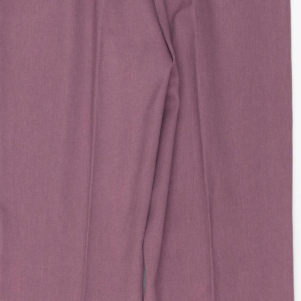 EWM Womens Purple   Trousers  Size 16 L29 in
