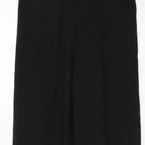 Preworn Womens Black   Trousers  Size 14 L27 in