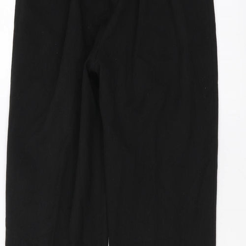 Preworn Womens Black   Trousers  Size 14 L27 in