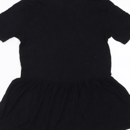 Primark Womens Black   Basic T-Shirt Size 4