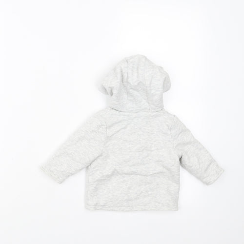 Sainsburys Baby Grey   Cardigan Jumper Size 3-6 Months  - Paddington bear