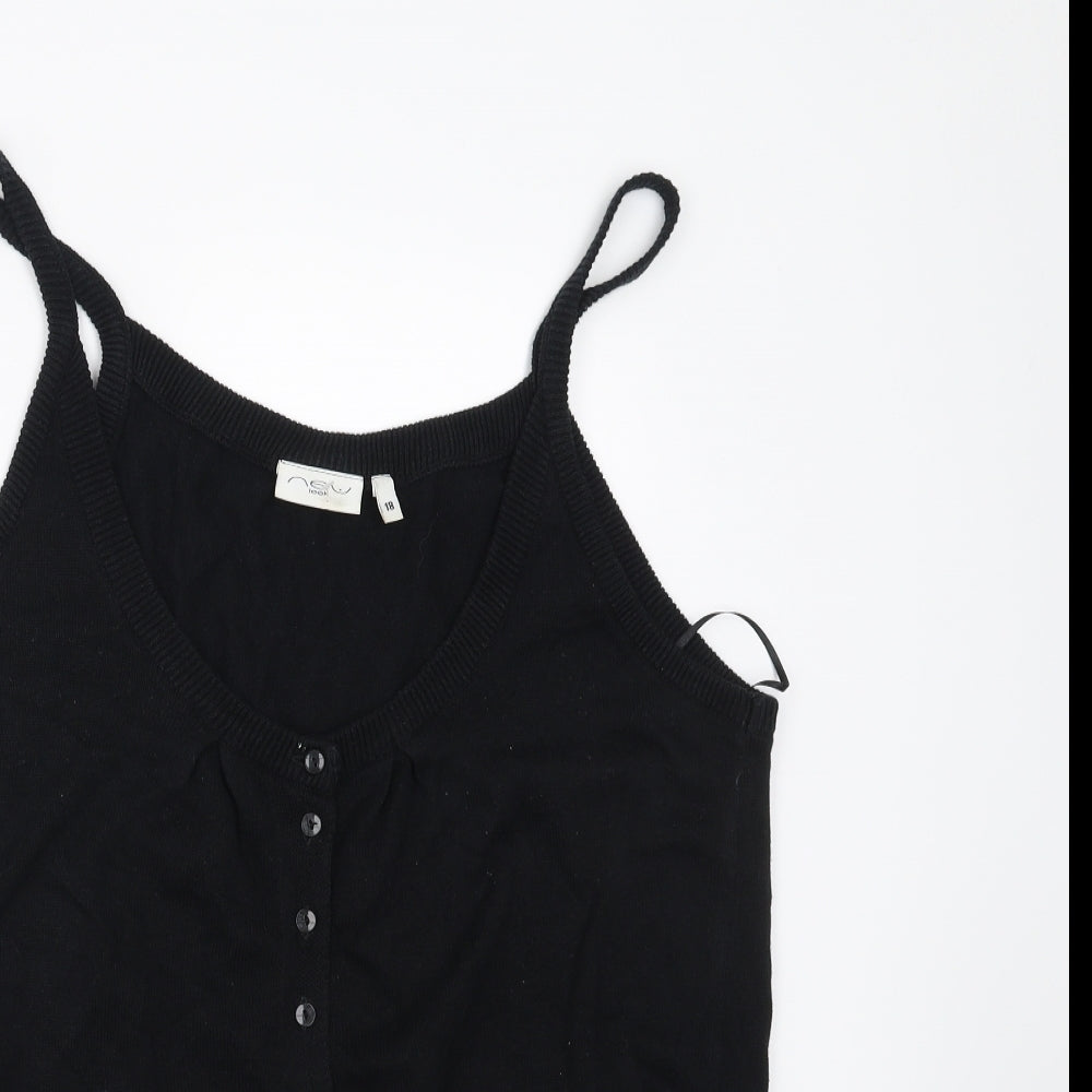 New Look Womens Black   Pullover Jumper Size 18