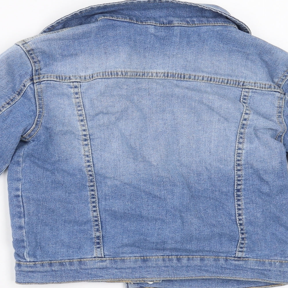Lily&Dan Girls Blue  Denim Jacket  Size 5-6 Years