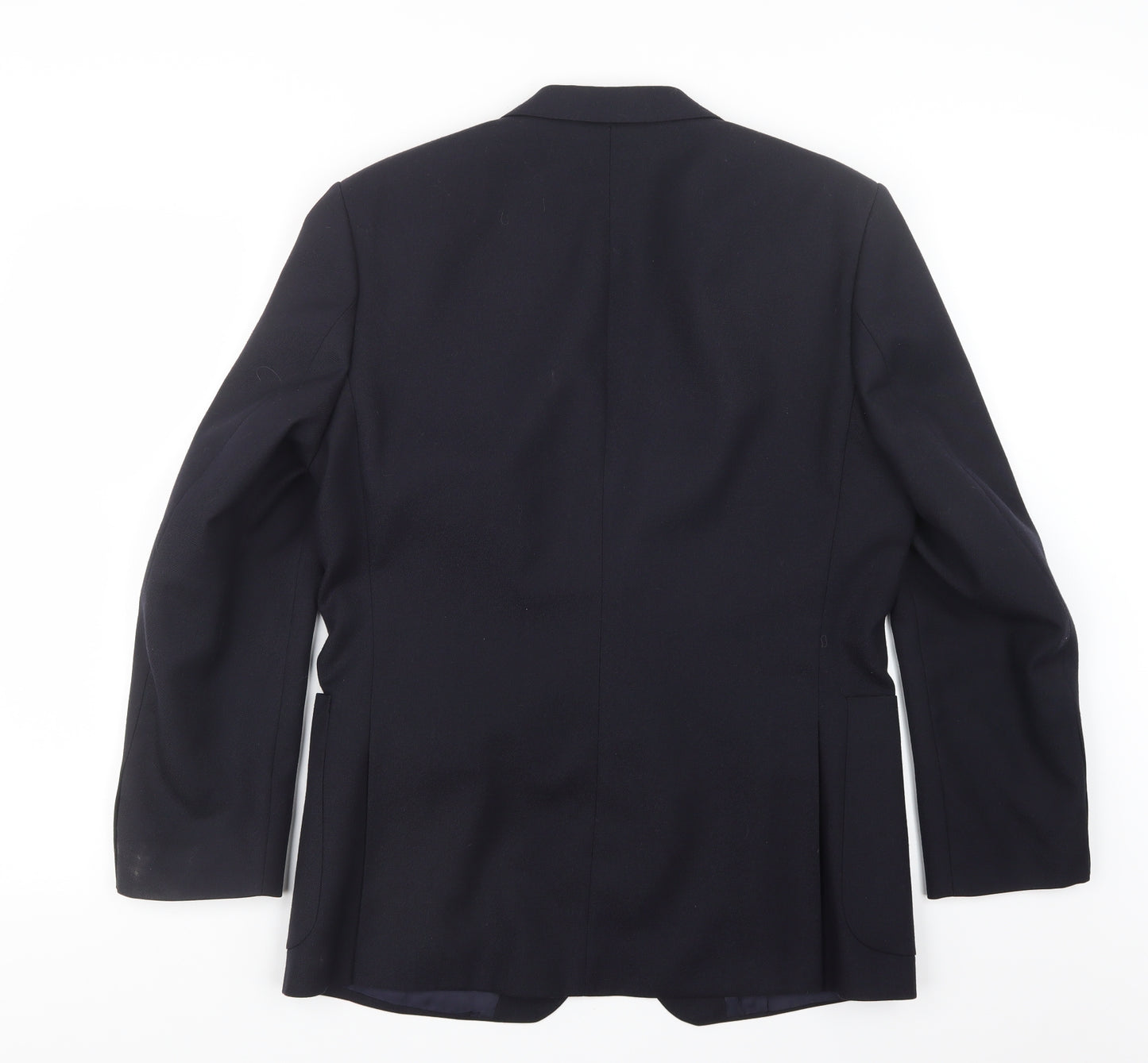 St Michael Mens Blue    Suit Jacket Size 36